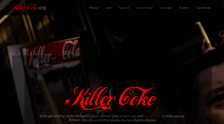 killercoke.org