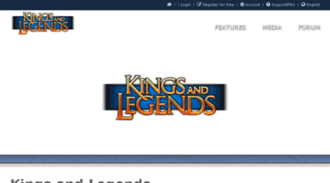 kingsandlegends.gamespree.com