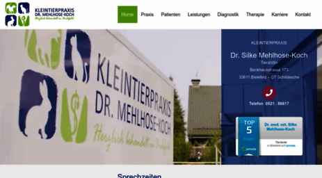 kleintierpraxis-bielefeld.de