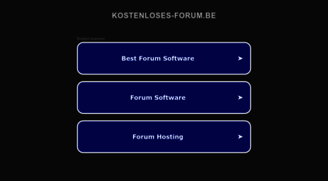 kostenloses-forum.be
