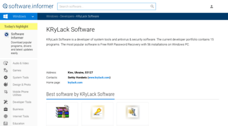 krylack-software.software.informer.com