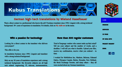 kubus-translations.net