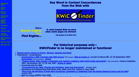 kwicfinder.com