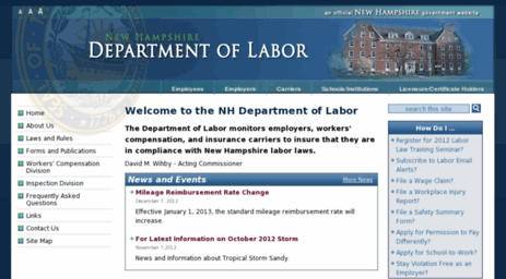 labor.state.nh.us
