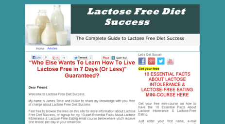 lactosefreedietsuccess.com
