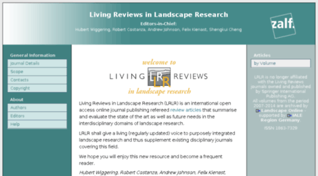 landscaperesearch.livingreviews.org
