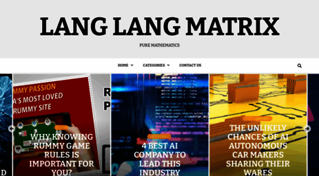 langlangmatrix.com