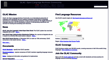 language-archives.org