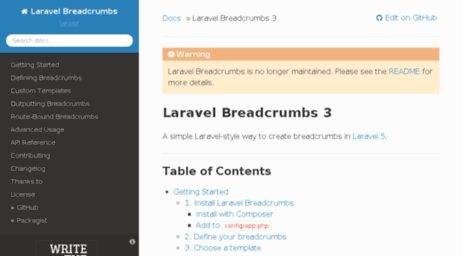 laravel-breadcrumbs.davejamesmiller.com