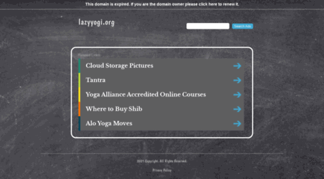 lazyyogi.org
