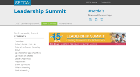 leadershipsummit.setda.org