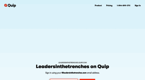 leadersinthetrenches.quip.com