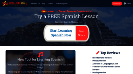 learn-spanish.language101.com
