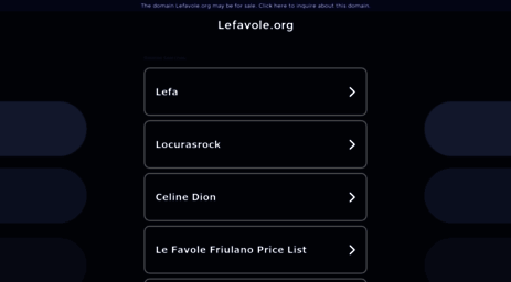 lefavole.org