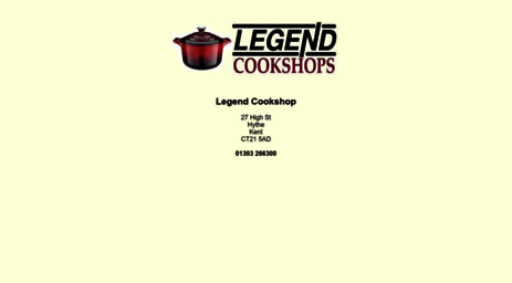 legendcookshop.co.uk
