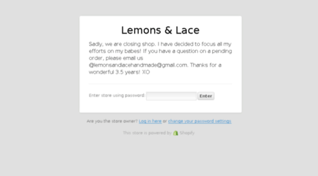 lemonsandlace.com