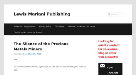 lewis-mariani-publishing.com
