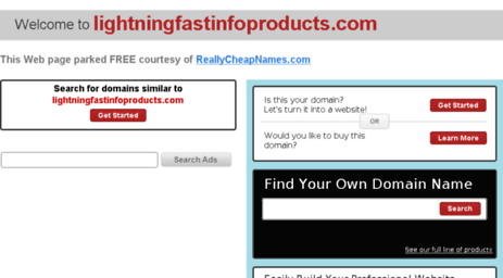 lightningfastinfoproducts.com