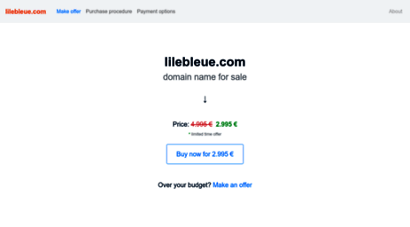 lilebleue.com