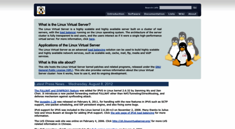linuxvirtualserver.org