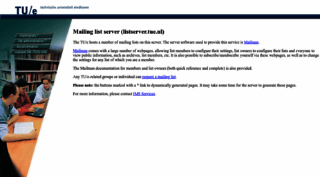 listserver.tue.nl