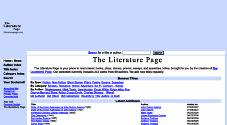 literaturepage.com
