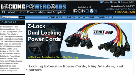 lockingpowercords.com