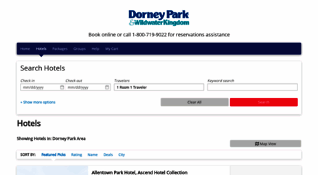 lodging.dorneypark.com