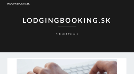 lodgingbooking.sk