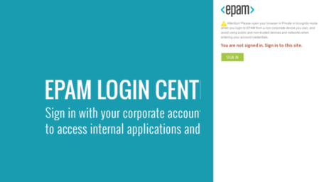 login.epam.com