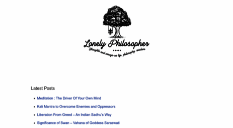 lonelyphilosopher.com