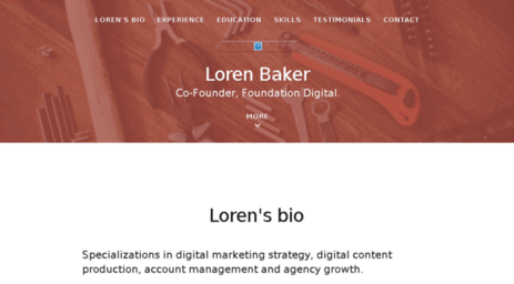 lorenbaker.branded.me