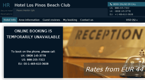 los-pinos-beach-club.hotel-rez.com
