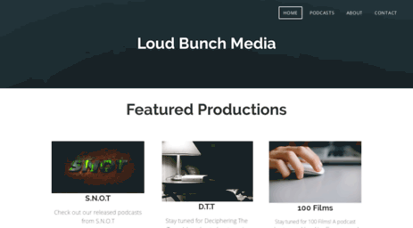loudbunchmedia.com