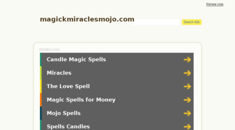 magickmiraclesmojo.com