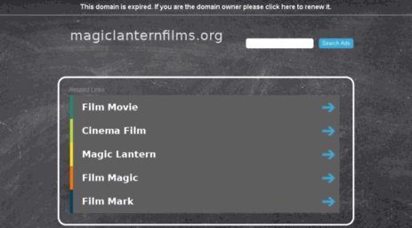 magiclanternfilms.org