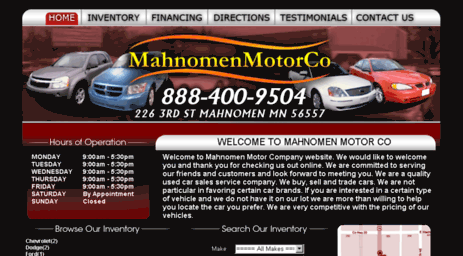 mahnomenmotors.com