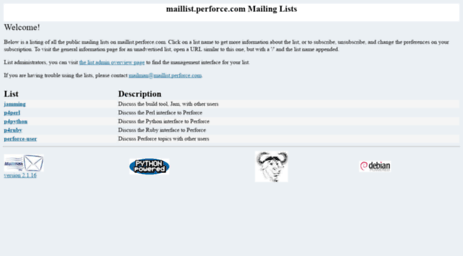 maillist.perforce.com