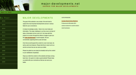 major-developments.net