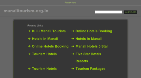 manalitourism.org.in