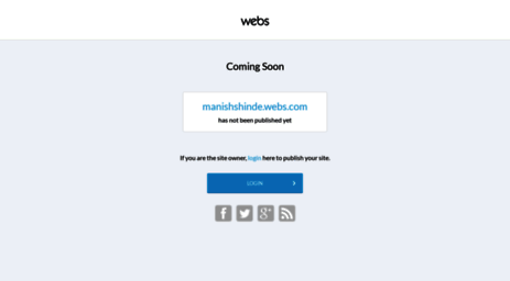 manishshinde.webs.com