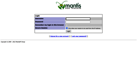 mantis.utdev.com