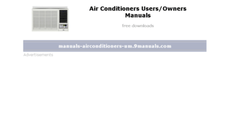 manuals-airconditioners1.9manuals.com