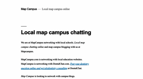 mapcampus.com