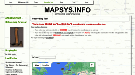 mapsys.info