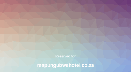 mapungubwehotel.co.za