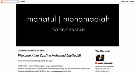 mariamohamadiah.blogspot.com