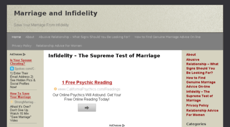 marriageandinfidelity.com