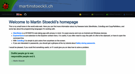 martinstoeckli.ch