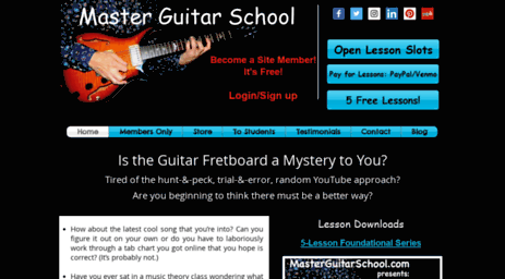 masterguitarschool.com